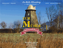 Tablet Screenshot of muehle-altlandsberg.de